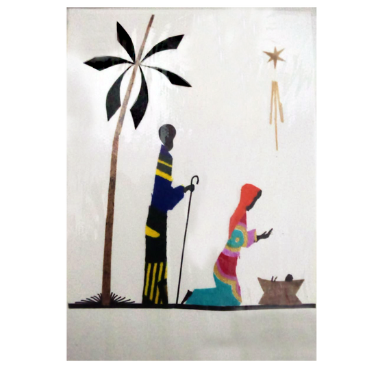 Handmade African Christmas Cards (Pack of 5 cards)