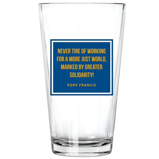 Solidarity on Tap Pint Glass