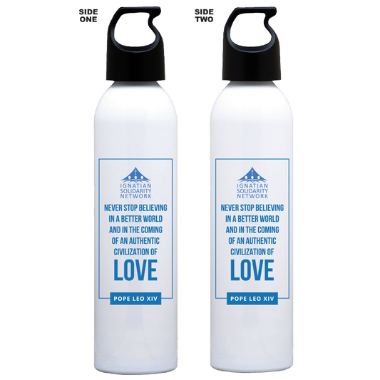 Pope Leo "Love" Tritan Water Bottle - 24 oz.