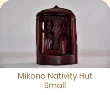 Mikono Nativity Hut Small