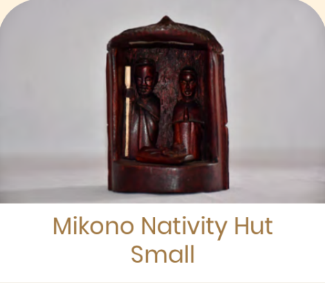 Mikono Nativity Hut Small