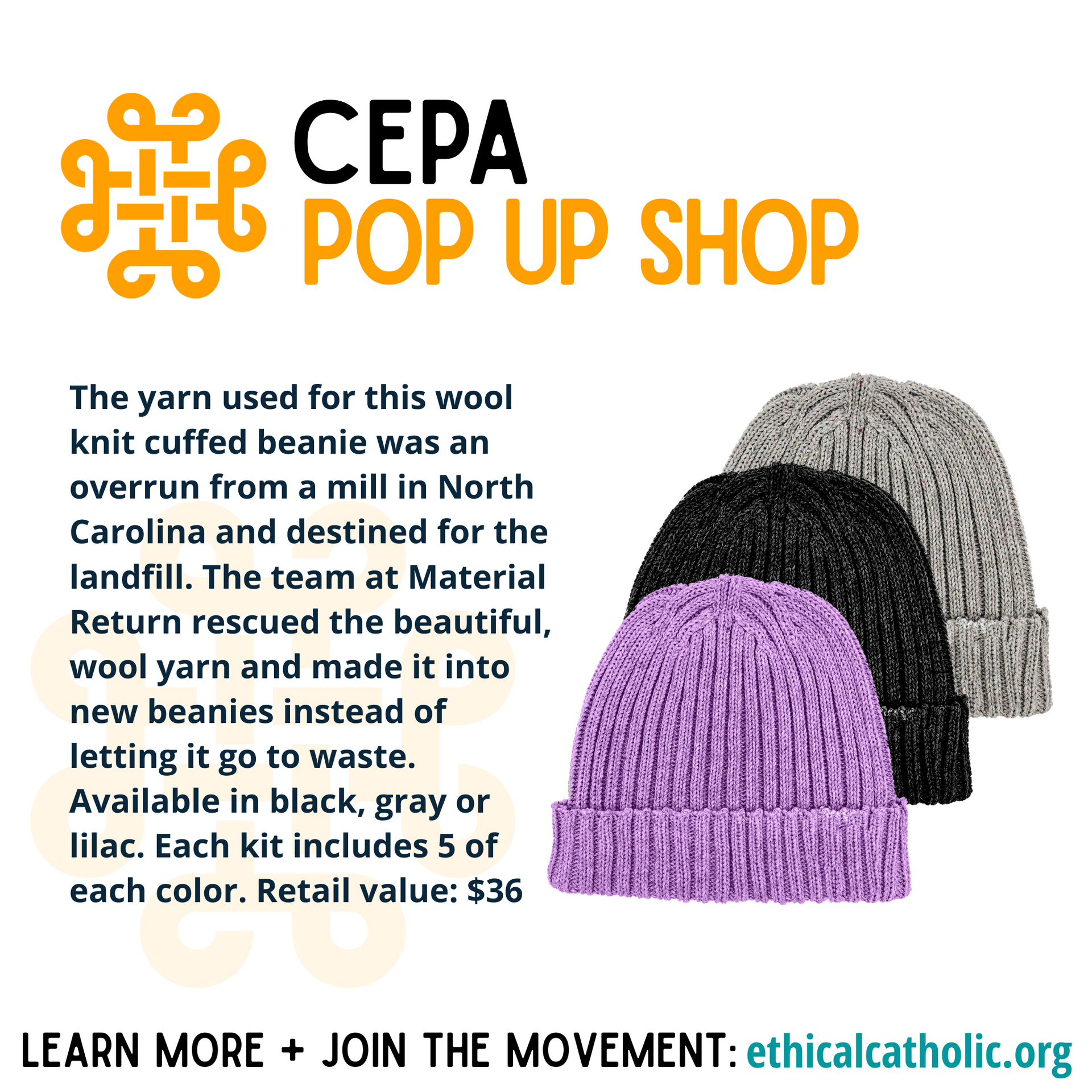 CEPA Pop Up Shop Standard Kit