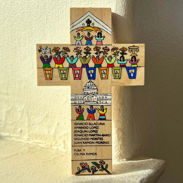 Ignatian Family Teach-In for Justice Salvadoran Cross (Small)