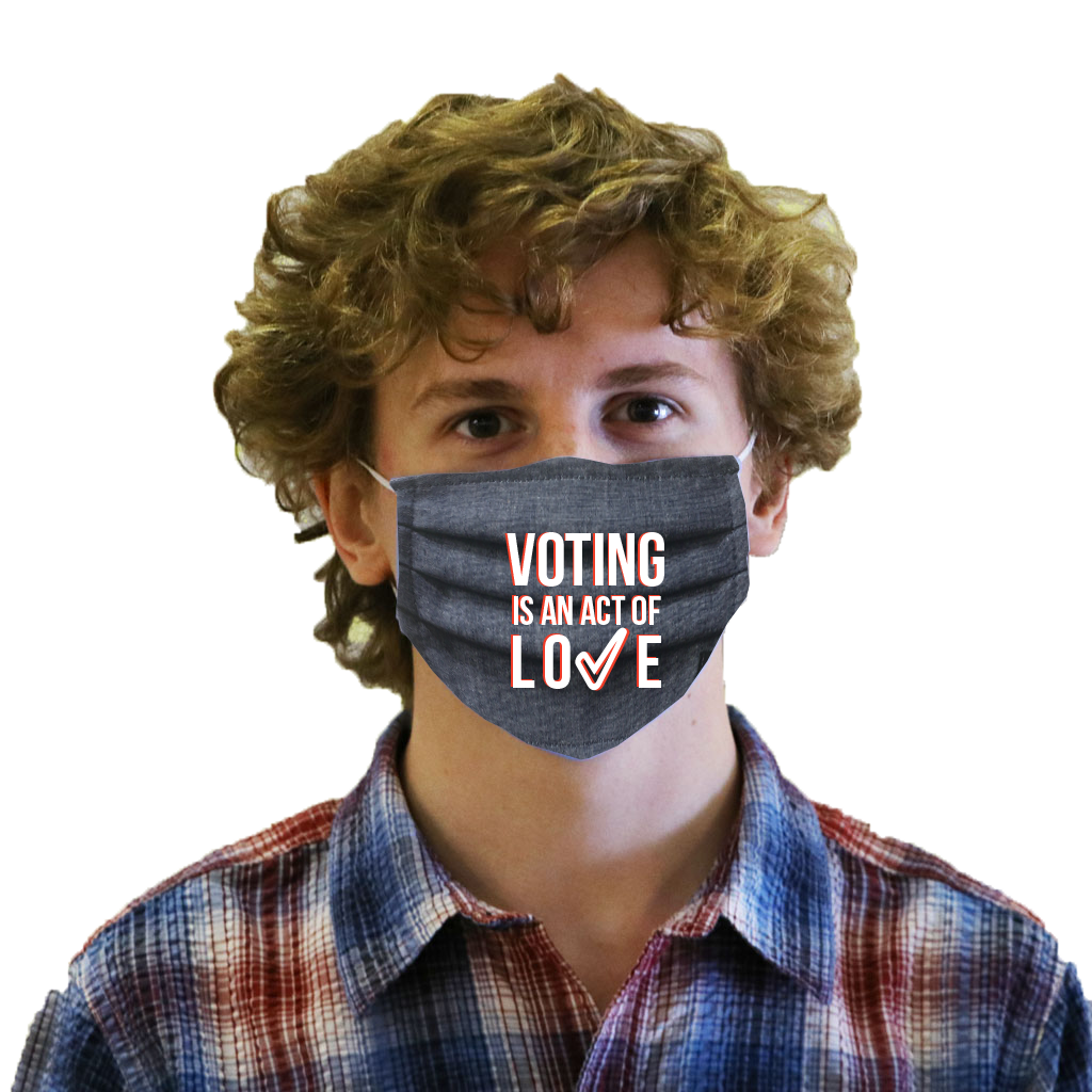 Collection 'Vote' Mask – Ignatian Solidarity Network Online Store