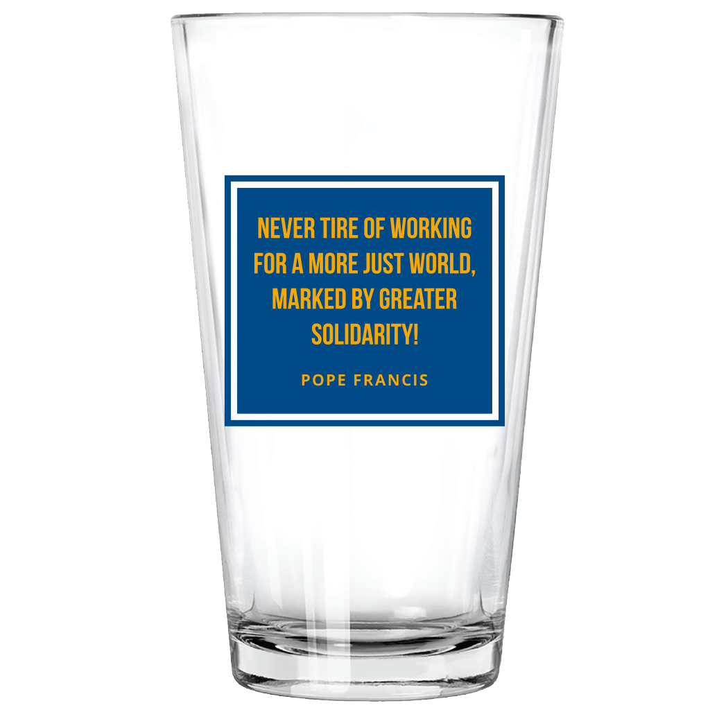 Solidarity on Tap Pint Glass