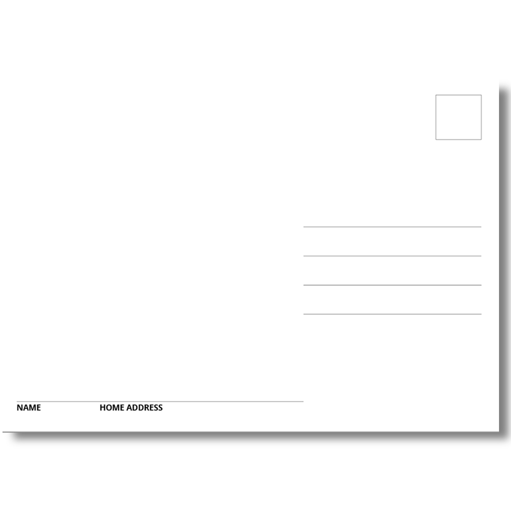 Blank Advocacy Postcards - Migration (Pack of 25)