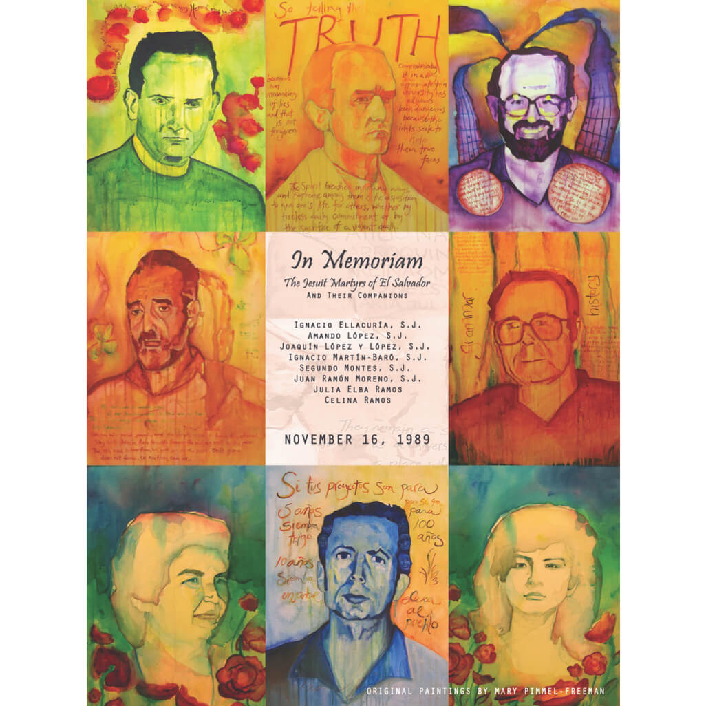 Jesuit Martyrs of El Salvador and Their Companions Poster