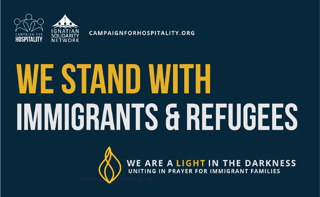 Yard Sign (stakes not included) – Ignatian Solidarity Network Online Store